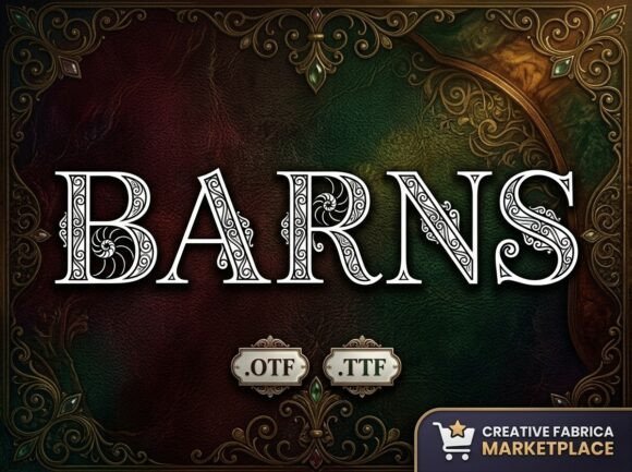 Barns Font - Featured Image