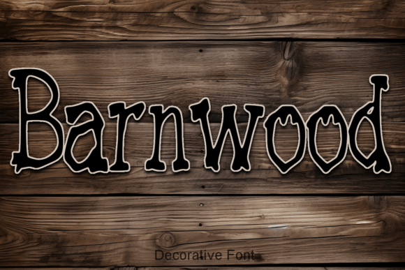 Barnwood Font - Featured Image