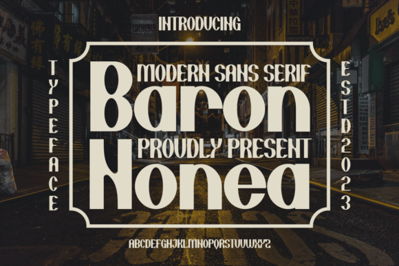 Baron Nonea Font - Featured Image