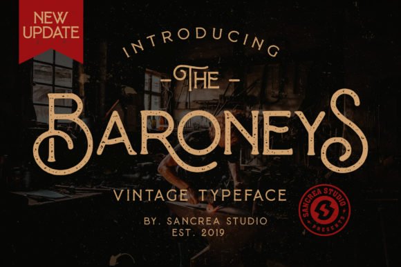 Baroneys Font - Featured Image