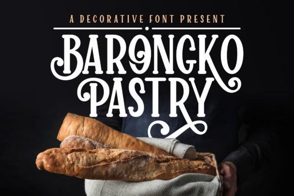 Barongko Pastry Font - Featured Image