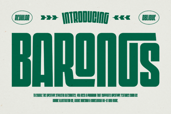 Barongs Font - Featured Image