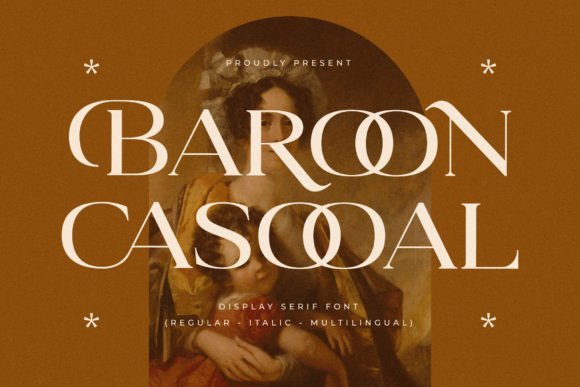 Baroon Casooal Font - Featured Image
