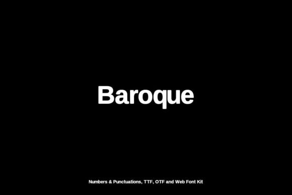Baroque Font - Featured Image
