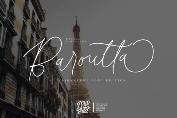 Baroutta Font - Featured Image