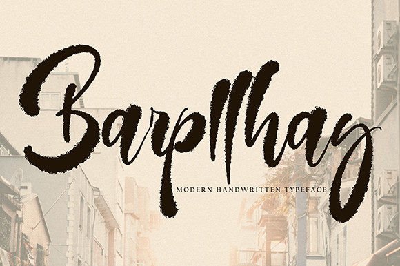Barpllhay Font - Featured Image