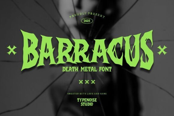 Barracus Font - Featured Image