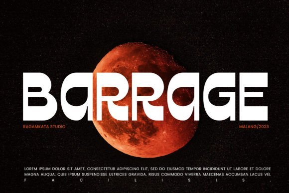 Barrage Font - Featured Image