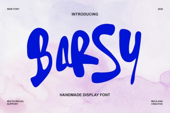 Barsy Font - Featured Image