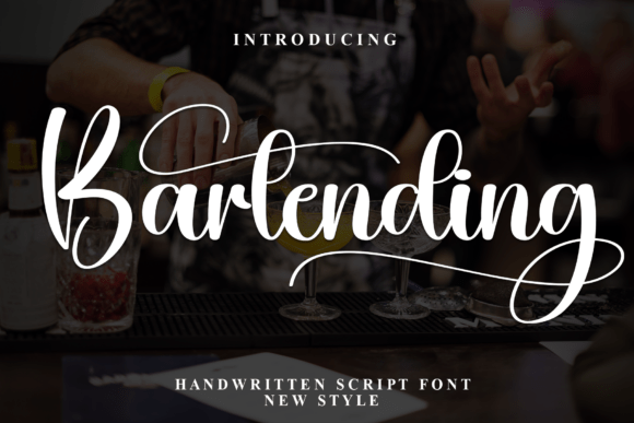 Bartending Font - Featured Image