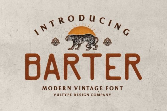 Barter Font - Featured Image