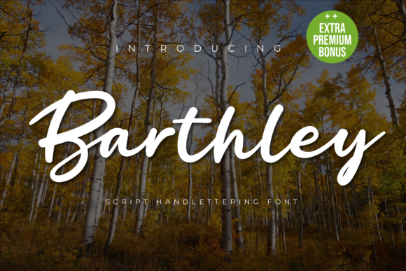 Barthley Font - Featured Image