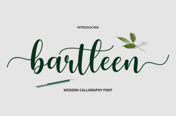 Bartleen Font - Featured Image