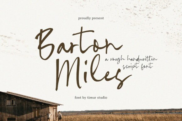 Barton Miles Font - Featured Image
