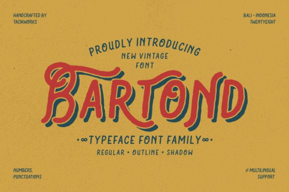 Bartond Font - Featured Image