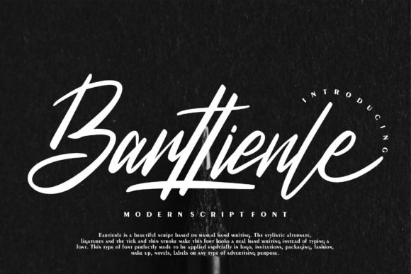 Barttienle Font - Featured Image