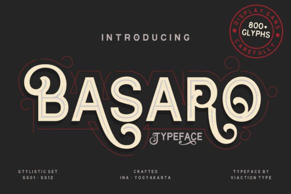 Basaro Font - Featured Image