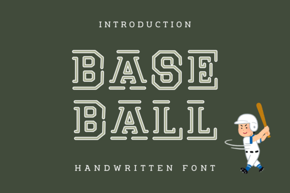 Base Ball Font - Featured Image
