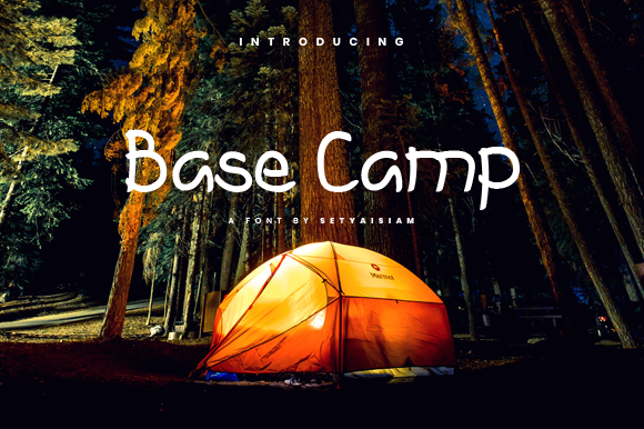 Base Camp Font - Featured Image