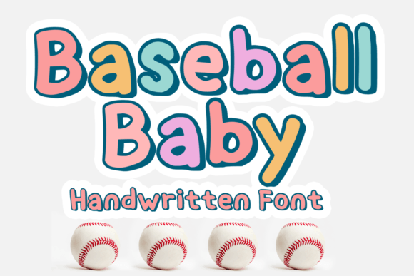 Baseball Baby Font - Featured Image
