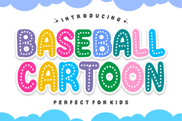 Baseball Cartoon Font - Featured Image