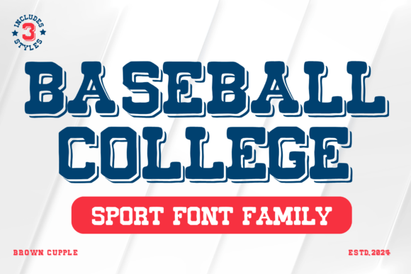 Baseball College Font - Featured Image