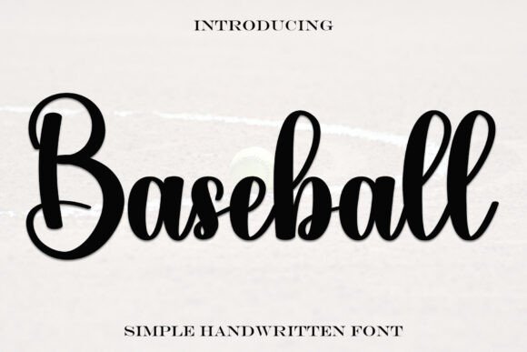 Baseball Font - Featured Image