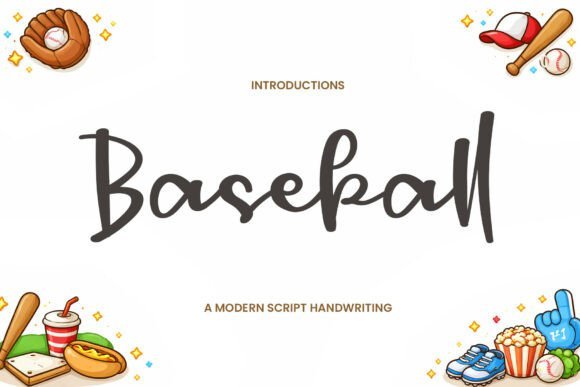 Baseball Font - Featured Image