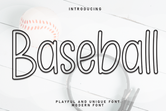 Baseball Font - Featured Image