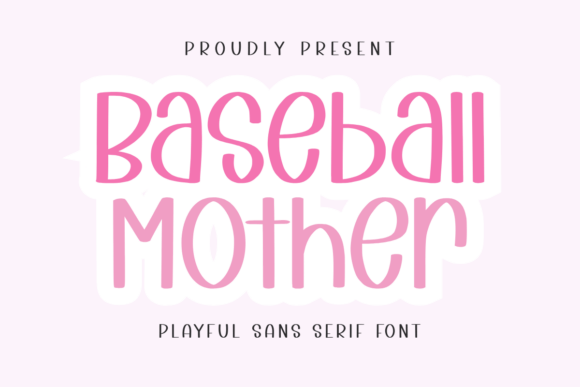 Baseball Mother Font - Featured Image