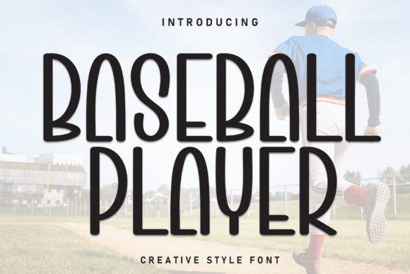 Baseball Player Font - Featured Image