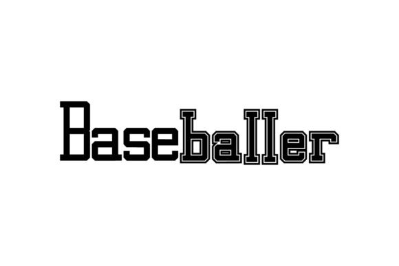 Baseballer Font - Featured Image