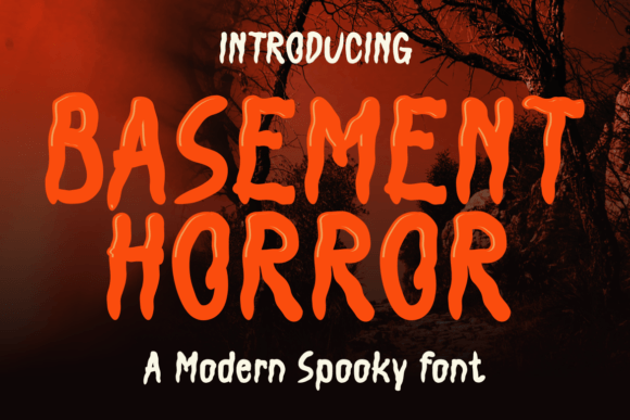 Basement Horror Font - Featured Image