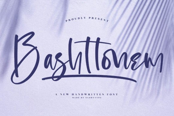 Bashttonem Font - Featured Image