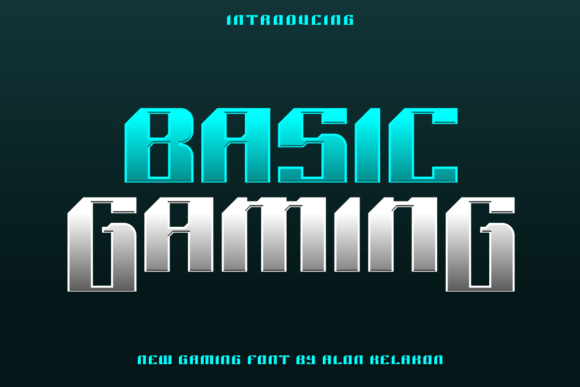 Basic Gaming Font - Featured Image