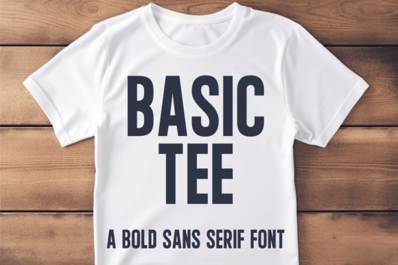 Basic Tee Font - Featured Image
