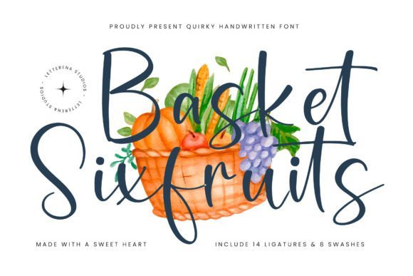 Basket Sixfruits Font - Featured Image