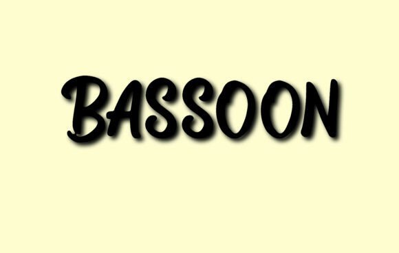 Bassoon Font - Featured Image