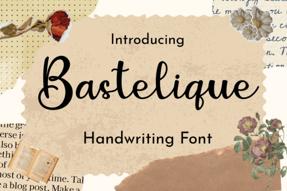 Bastelique Font - Featured Image
