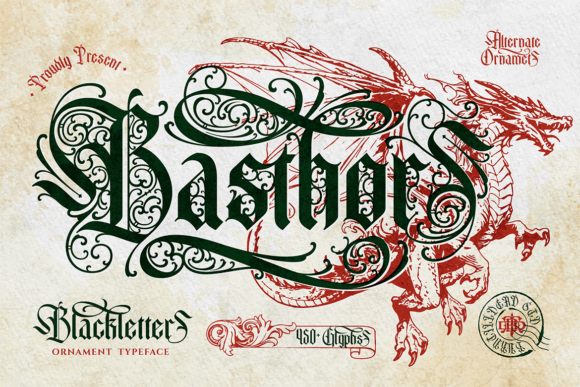 Basthors Font - Featured Image