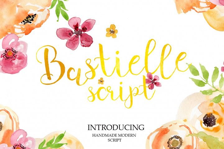Bastielle Font - Featured Image