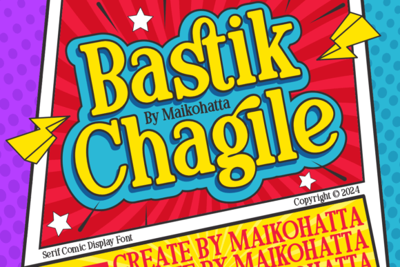 Bastik Chagile Font - Featured Image