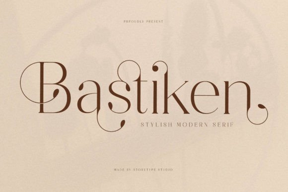 Bastiken Font - Featured Image