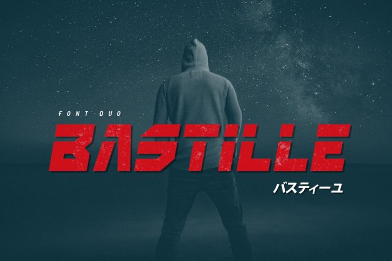 Bastille Font - Featured Image