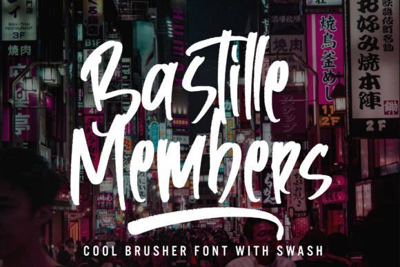 Bastille Members Font - Featured Image