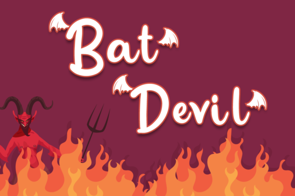 Bat Devil Font - Featured Image
