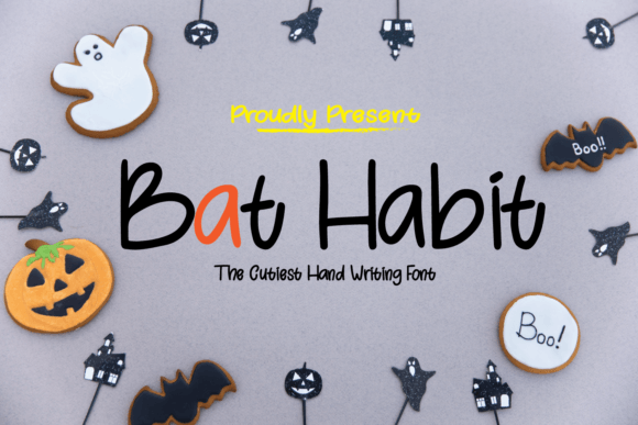 Bat Habit Font - Featured Image