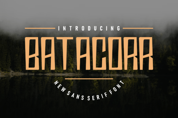 Batacorr Font - Featured Image