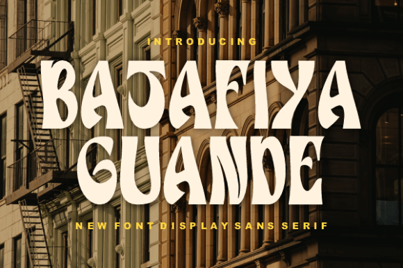 Batafiya Guande Font - Featured Image