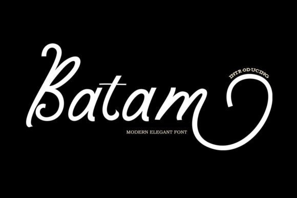 Batam Font - Featured Image